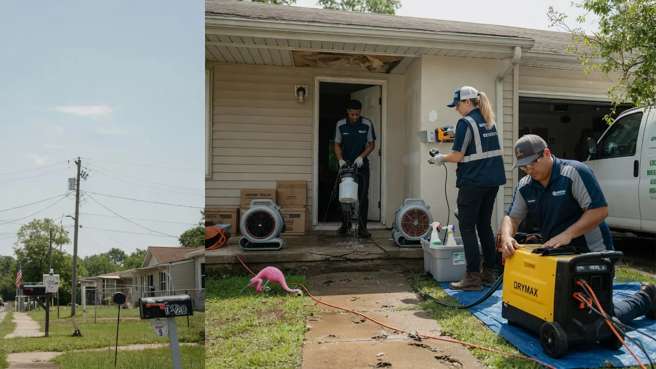 Storm Damage Water Removal in Hopedale, OH near me